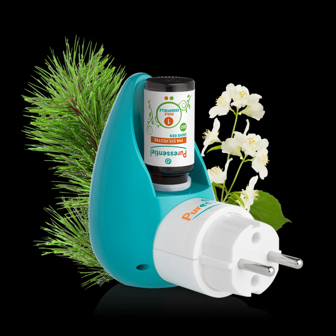 Puressentiel Diffuseur Ultrasonique Prise Clip & Diffuse> Diffuseurs|Diffuseurs
