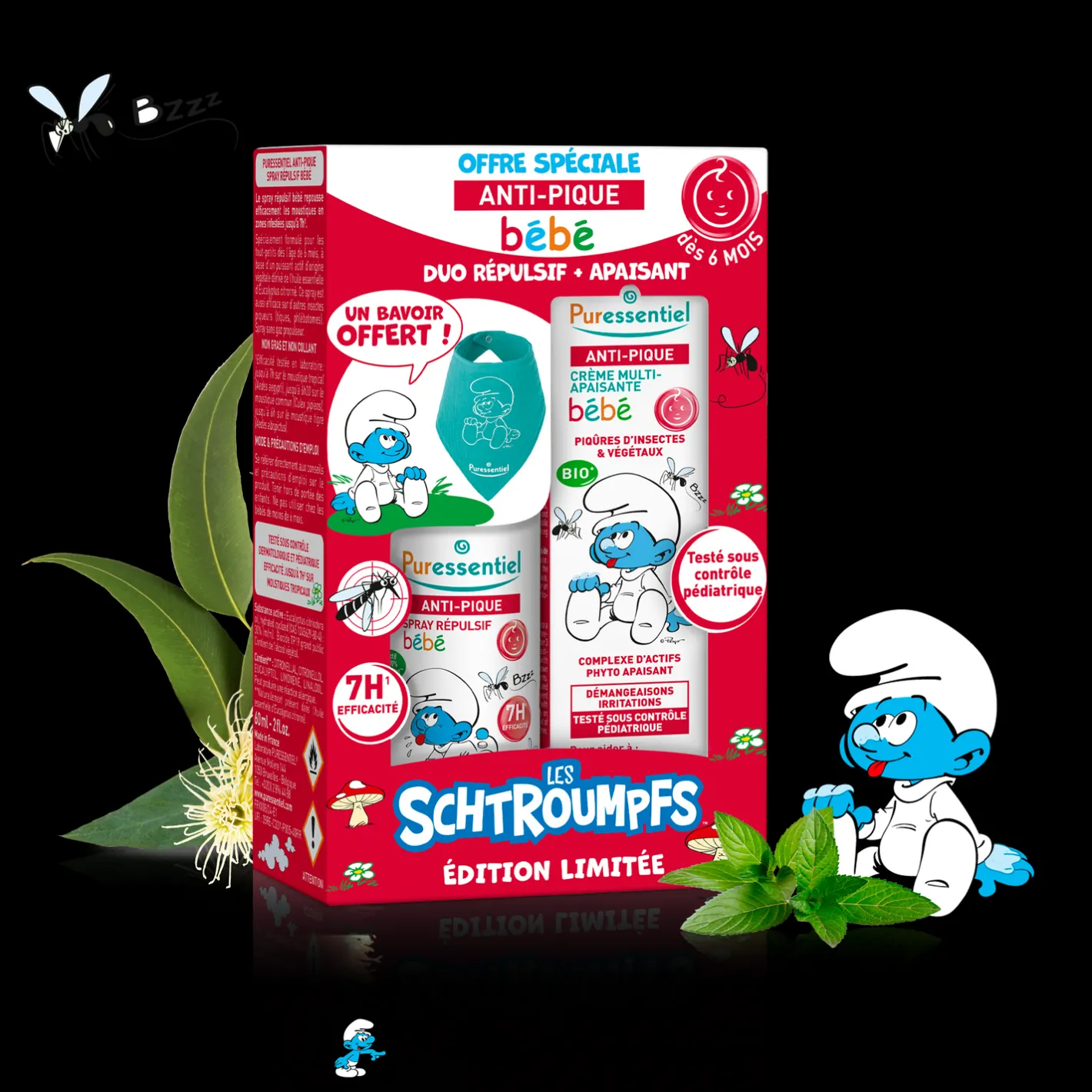 Puressentiel Duo Répulsif + Apaisant Bébé>Enfant Anti-Pique|Anti-Pique