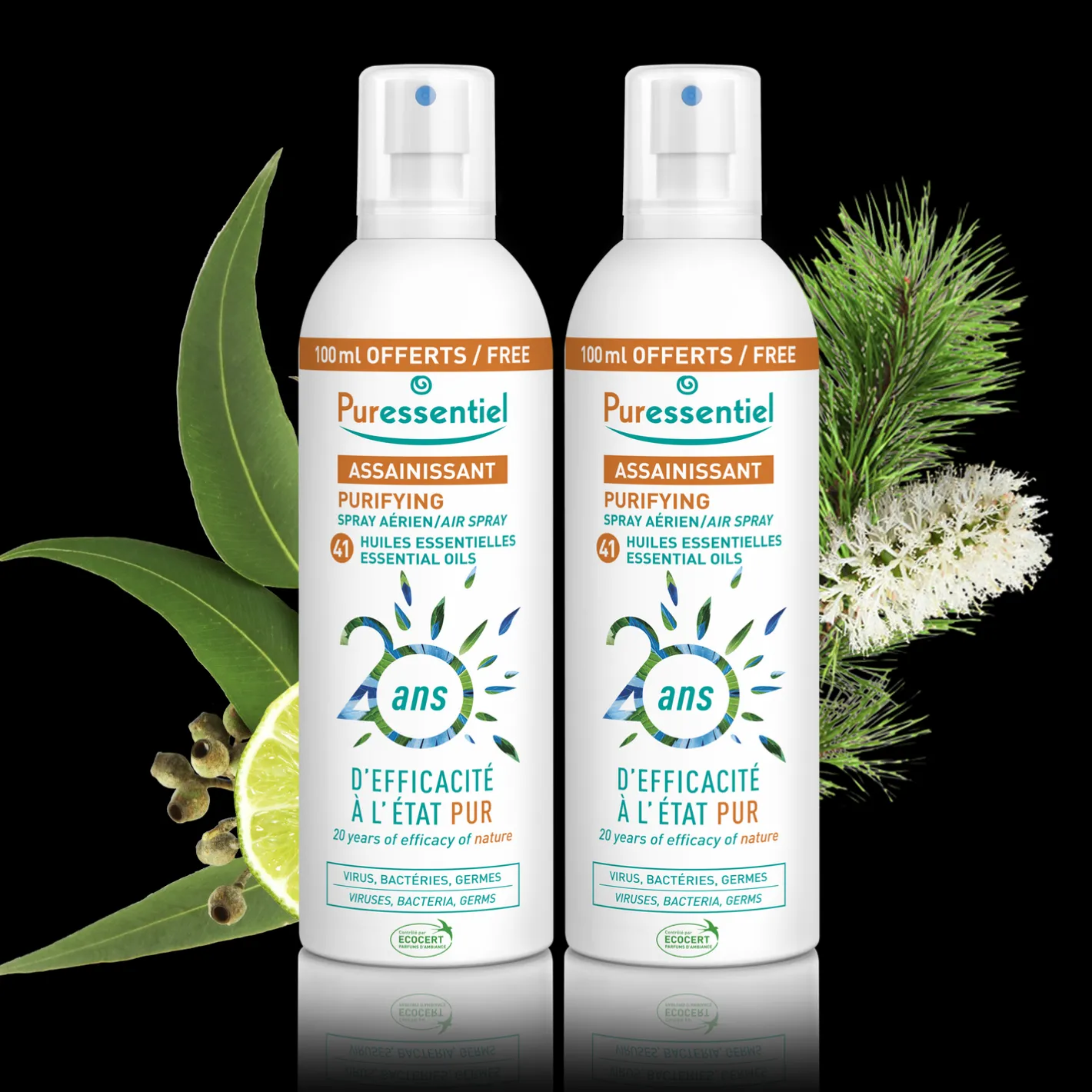 Puressentiel Duo Spray Aérien Assainissant> Assainissant