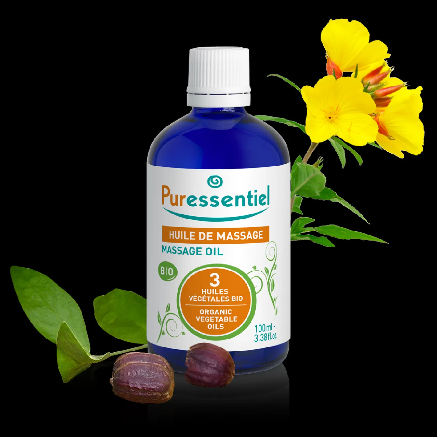 Puressentiel Huile de massage BIO> Bases Indispensables