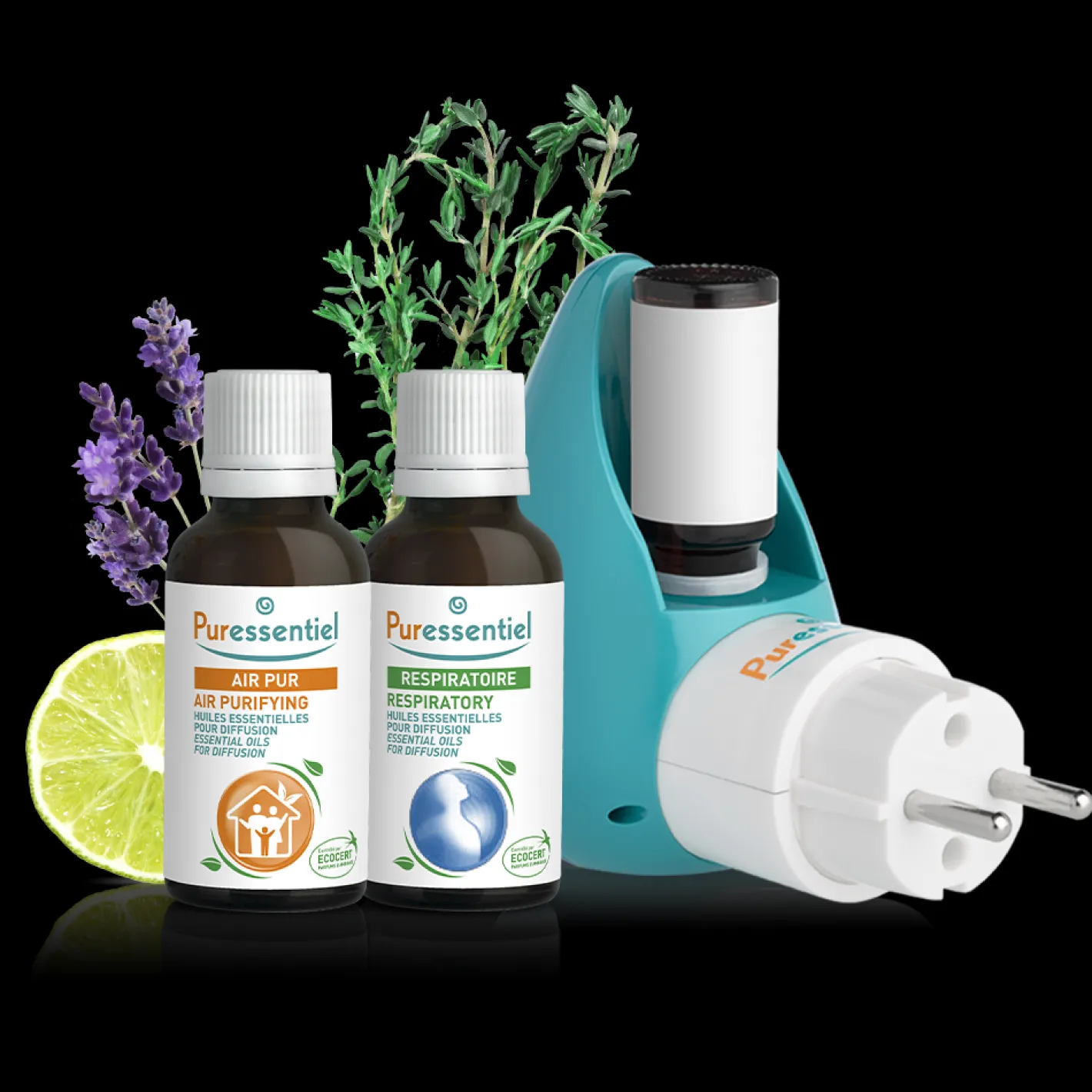 Puressentiel Kit Diffusion Saine> Parfums D’Intérieur|Parfums D'Intérieur