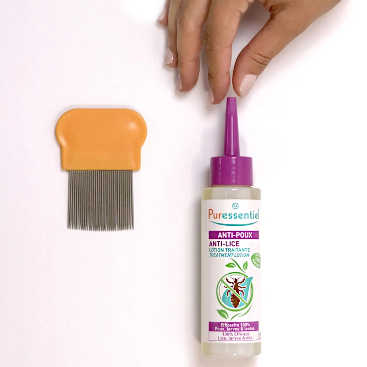 Puressentiel Lotion Traitante Anti-Poux avec peigne>Enfant Anti-Poux|Anti-Poux