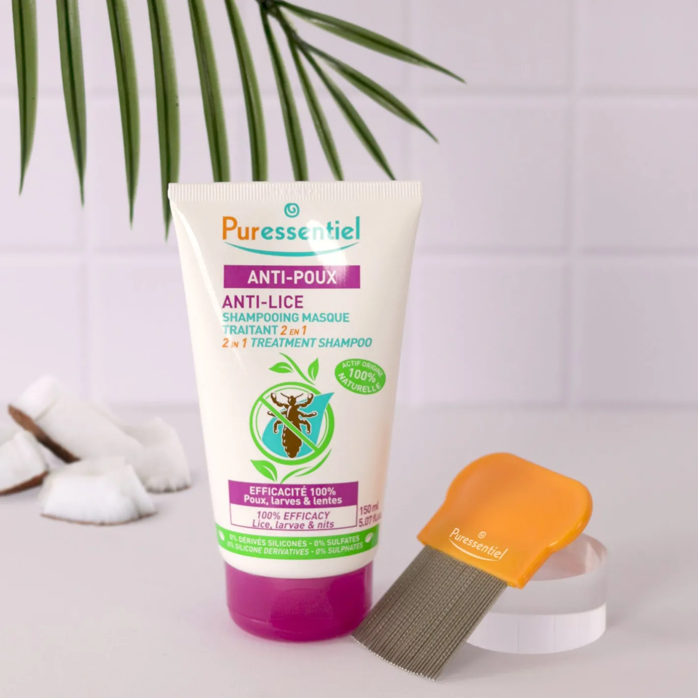 Puressentiel Shampooing Masque Traitant 2 en 1 Anti-Poux>Enfant Anti-Poux|Anti-Poux